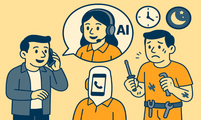 Antwoordservice met AI