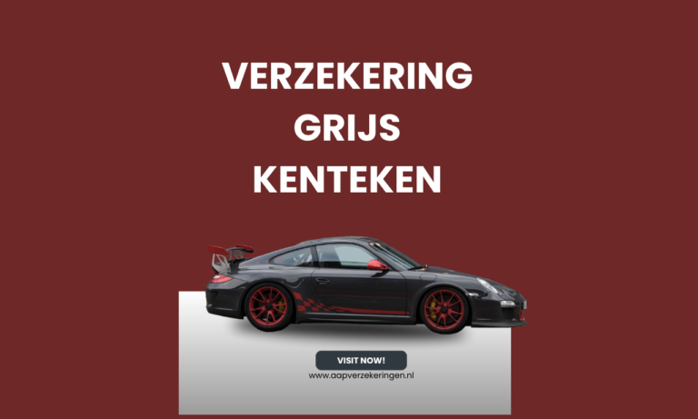 Verzekering grijs kenteken